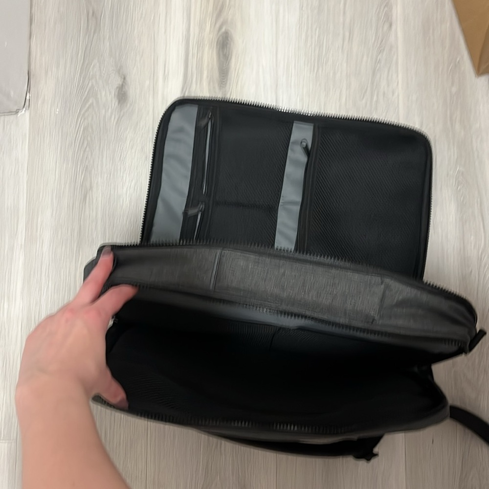 Dark Gray Backpack. - Picture 4 of 4
